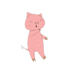 Pig Pink Cute（個別スタンプ：32）