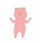 Pig Pink Cute（個別スタンプ：33）