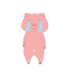 Pig Pink Cute（個別スタンプ：35）