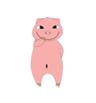 Pig Pink Cute（個別スタンプ：39）