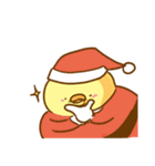食いしん坊なピヨコ:クリスマス（個別スタンプ：4）