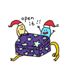 little blue's Christmas（個別スタンプ：15）