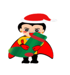 The Silver House Matsu Happy Christmas（個別スタンプ：12）