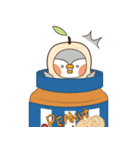Small Peanut penguin（個別スタンプ：3）