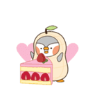 Small Peanut penguin（個別スタンプ：17）