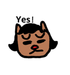 いそぎめちゃんとしぶしぶ君（個別スタンプ：1）