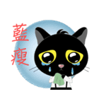 Black Lu-Lu Cat（個別スタンプ：2）