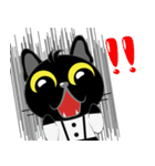 Black Lu-Lu Cat（個別スタンプ：8）