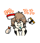 愉快な仲間たち(*ˊ˘ˋ*)♪（個別スタンプ：1）