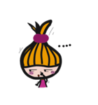 The Yellow onion head（個別スタンプ：9）