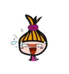 The Yellow onion head（個別スタンプ：25）