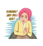Galuh the floating market girl（個別スタンプ：9）
