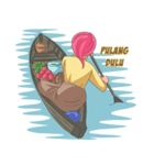 Galuh the floating market girl（個別スタンプ：16）