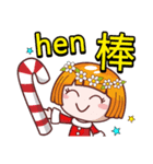 Merry Christmas- everyday language（個別スタンプ：10）