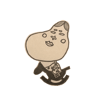 ラクガキおかめ（個別スタンプ：10）
