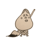 ラクガキおかめ（個別スタンプ：12）
