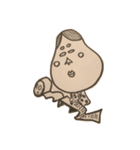 ラクガキおかめ（個別スタンプ：13）
