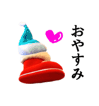 【実写】Xmas靴下（個別スタンプ：39）