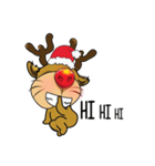 Mischievous Christmas Reindeer（個別スタンプ：2）