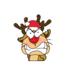 Mischievous Christmas Reindeer（個別スタンプ：7）
