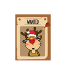 Mischievous Christmas Reindeer（個別スタンプ：9）