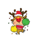 Mischievous Christmas Reindeer（個別スタンプ：15）