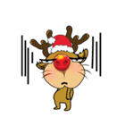 Mischievous Christmas Reindeer（個別スタンプ：16）