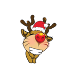 Mischievous Christmas Reindeer（個別スタンプ：19）