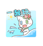 Likes dressing up Huahua（個別スタンプ：36）