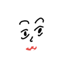 eyes nose lips（個別スタンプ：1）