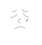 eyes nose lips（個別スタンプ：5）