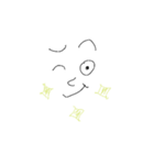 eyes nose lips（個別スタンプ：7）