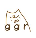 ヲタぬこさん。（個別スタンプ：21）