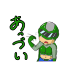 戦隊家族X 山形弁バージョン ファイナル（個別スタンプ：8）