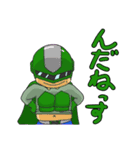 戦隊家族X 山形弁バージョン ファイナル（個別スタンプ：30）