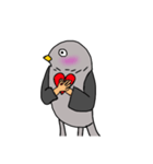 鳥人間だ（個別スタンプ：4）