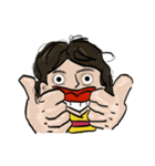 The boy with funnylife（個別スタンプ：15）