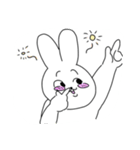 ちょっとうさいうさぎ（個別スタンプ：10）