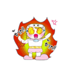 >>My name is Fadee. ！（個別スタンプ：2）