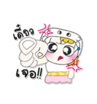 >>My name is Fadee. ！（個別スタンプ：9）