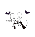 Tiny Tiny Halloween mouse（個別スタンプ：21）