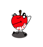 Red App(apple)_English version（個別スタンプ：5）