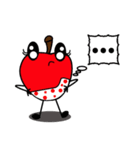 Red App(apple)_English version（個別スタンプ：6）