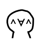顔文字くん(表情編)（個別スタンプ：5）