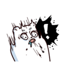 Bear brother talk and funny emoji（個別スタンプ：5）