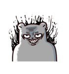 Bear brother talk and funny emoji（個別スタンプ：11）