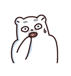 Bear brother talk and funny emoji（個別スタンプ：22）