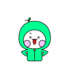 グリーンアップル（個別スタンプ：6）