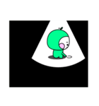 グリーンアップル（個別スタンプ：15）
