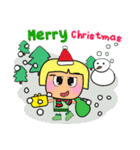 Shiro. Merry Christmas（個別スタンプ：7）